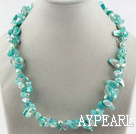 Vert perle Collier Cristal