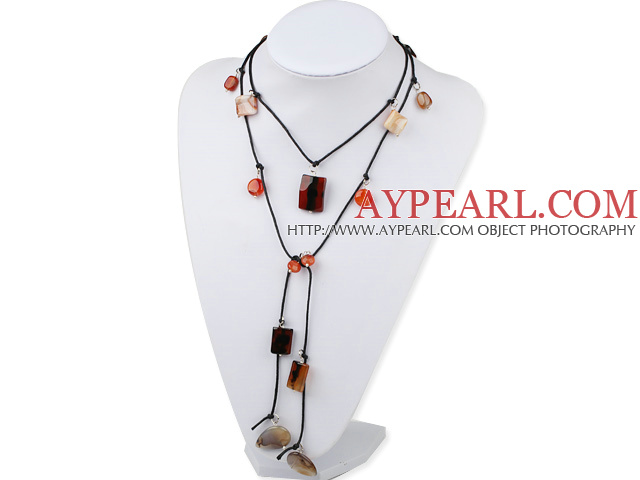 Agate halskjede