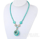 collier de turquoises