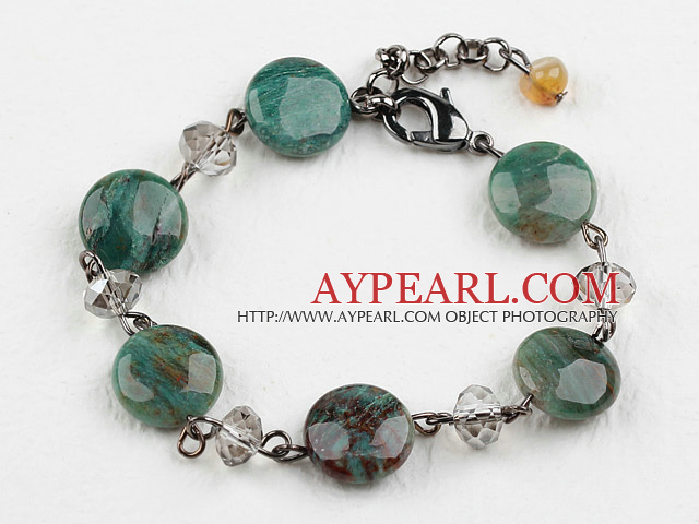 Classic Design Pierre Bracelet Longxue avec mousqueton