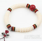 Weiß Corozo Nuss Prayer Bracelet