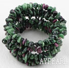 Longue style Zoisite Chips Bracelet Wrap