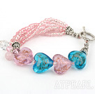 aze bracelet with toggle Bratara cu glazura de comutare clasp încheietoare