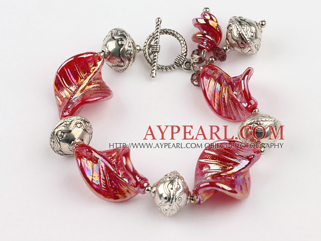 lver bracelet with toggle clasp Bratara argint cu incuietoare comutare