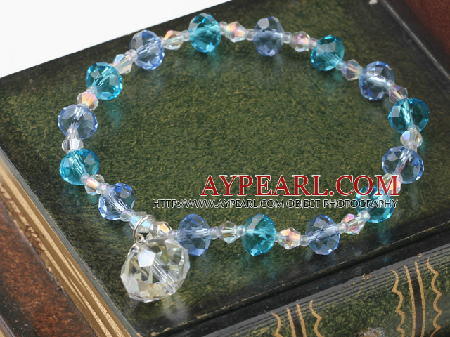 sjekkisk krystall elastisk bracelet armbånd