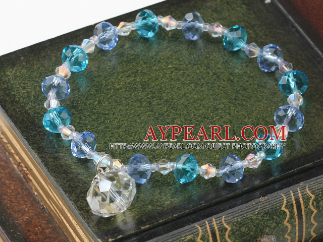 Popular Sellable Czech Crystal Elastic Stretch Beaded Bracelet