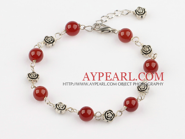 Achat Armband mit ausziehbarer Kette