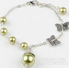 acrylic beads bracelet with extendable chain