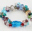 Multi-Color-Kristall Armband