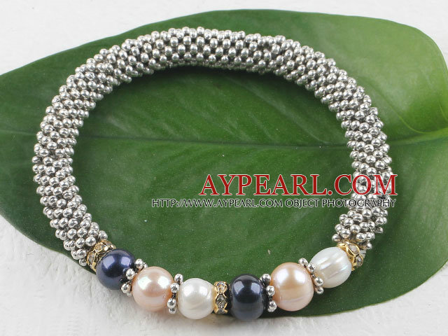 bracelet de perles en alliage