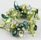 bracelet en cristal de perle