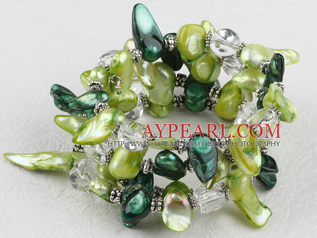 bracelet en cristal de perle