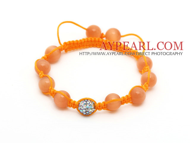 Acrylic manmade pearl bracelet
