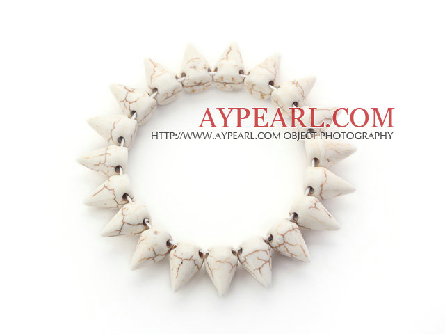 7.5  inchesstretchy 14mm fasettert kirsebær quartze beaded armbånd