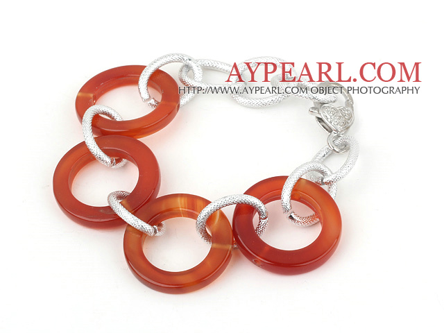 30mm de façon naturelle bracelet agate