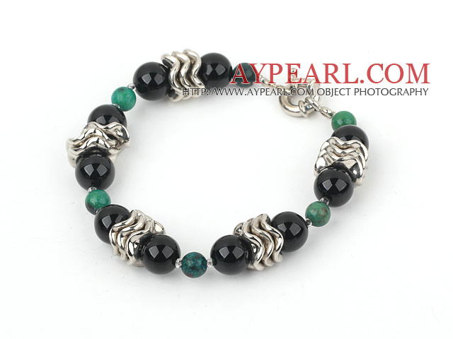 αχάτη bracelet with moonlight clasp βραχιόλι με κούμπωμα σεληνόφως