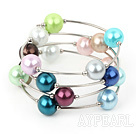 gglada arcylic beaded bangle pärlstav armband