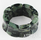 25 * 30mm pierre paon bracelet élastique bracelet