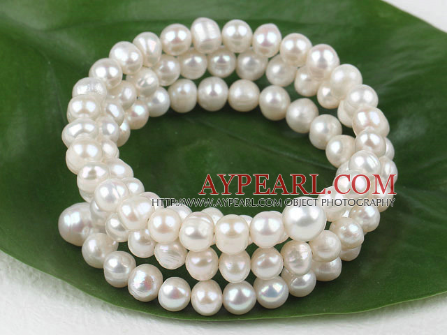 it perle 3 strand bracelet strand armbånd