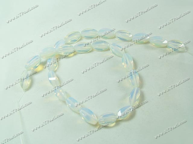 Opal beads, 10mm twister cuboid , sold per 15.7-inch strand.