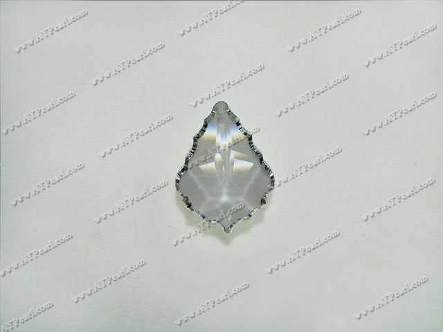 Austrian crystal pendant, crystal gray, 15mm wide, 22mm long,baroque, Sold per pkg of 16.