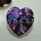 Austrian crystal heart