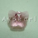 Austrian crystal butterfly pendant