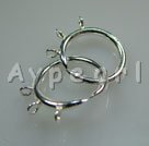 925 silver 3-ring set clasp