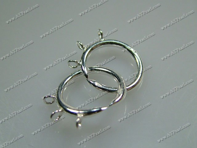 925 silver 3-ring set clasp
