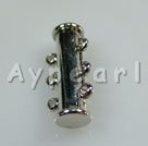 Wholesale ring jewelry-3-ring magnet column clasp