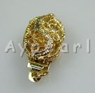 Wholesale ring jewelry-golden 1-ring clasp