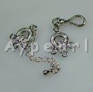 Wholesale ring jewelry-3-ring S clasp