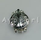 Wholesale ring jewelry-3-ring clasp