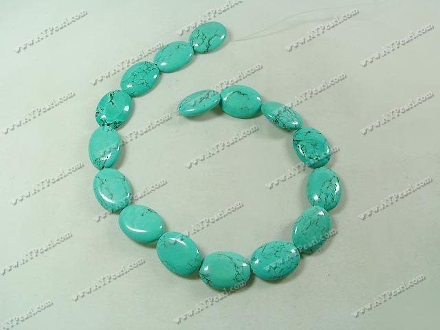 veins turquoise beads,14*18mm oval, sold per 15-inch strand.
