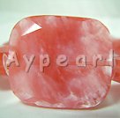 Discount faceted cherry quartz