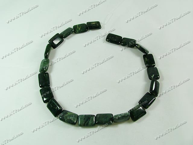 Dragon's blood stone beads, 12*18 rectangle, sold per 15.7-inch strand.