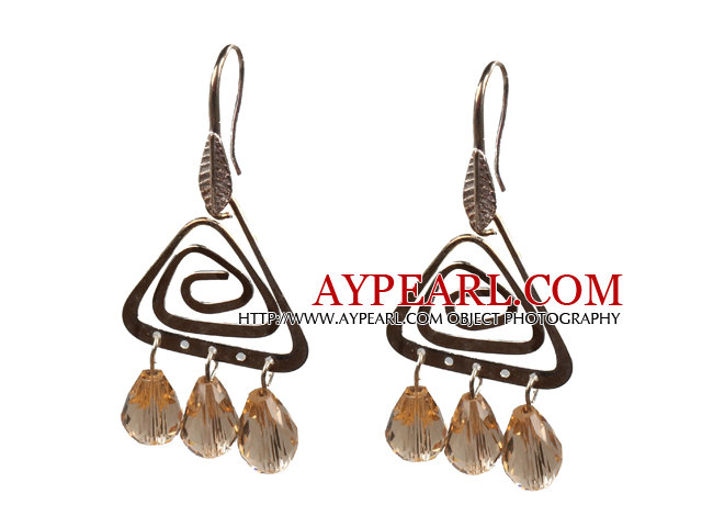 Fashion Style de conception simple imitation Boucles d'oreilles en argent