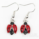 Fashion Style Coccinella Septempunctata Shape Charm Earrings