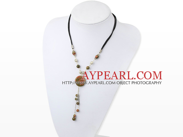 unakite necklace