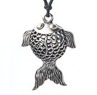 lovely 17.7 inches goldfish pendant necklace with extendable chain