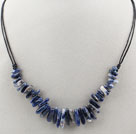 Simple Design Sodalite Necklace with Lobster Clasp
