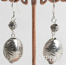 simple tibet silver earrings