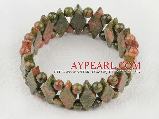 elastic gem  bracelet