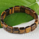 7.5 inches stretchy tiger eye bangle bracelet