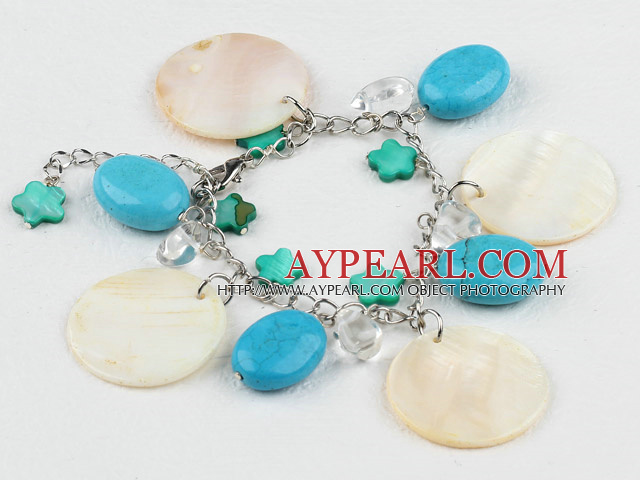 turquoise shell bracelet