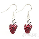 strawberry earrings