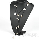 hot jewelry fashion long style pearl shell necklace 