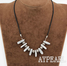 saleable howlite necklace with extendable chain