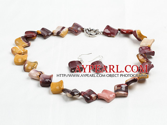 Nice Polymer Clay Σκούρο μπλε τεχνητό διαμάντι Ball κολιέ κρεμαστό κόσμημα και Elegant Leaf σκουλαρίκια καρφιά Σετ