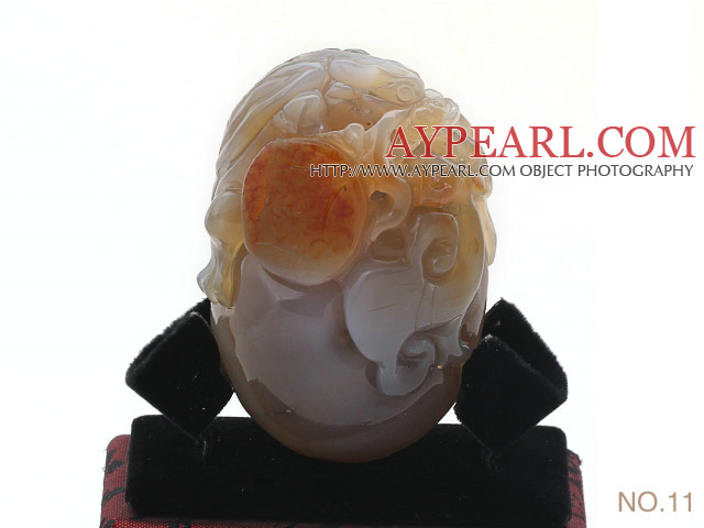 Fashion Mythical Creatures Series A Grade Alxa Agate Pendant (You Can Choose 1 From the 13 Pendants)